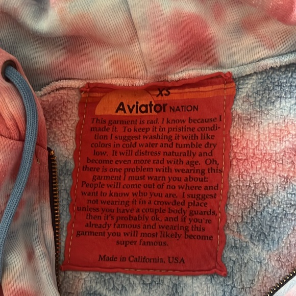 Aviator Nation zip up - Picture 4 of 5